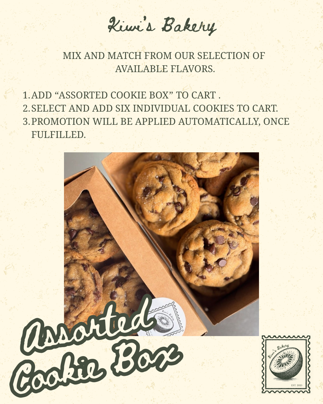 Assorted Cookie Box