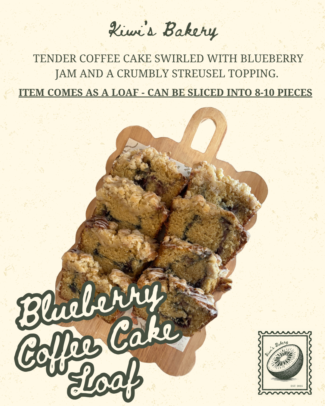 Blueberry Coffee Cake