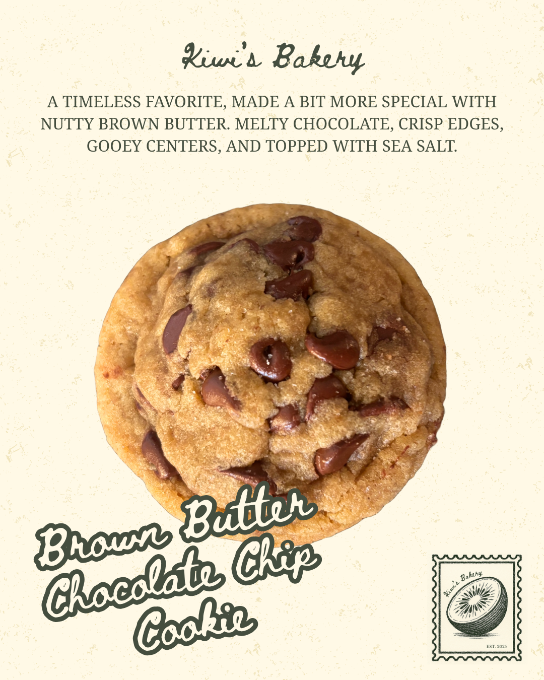 Brown Butter Chocolate Cookie