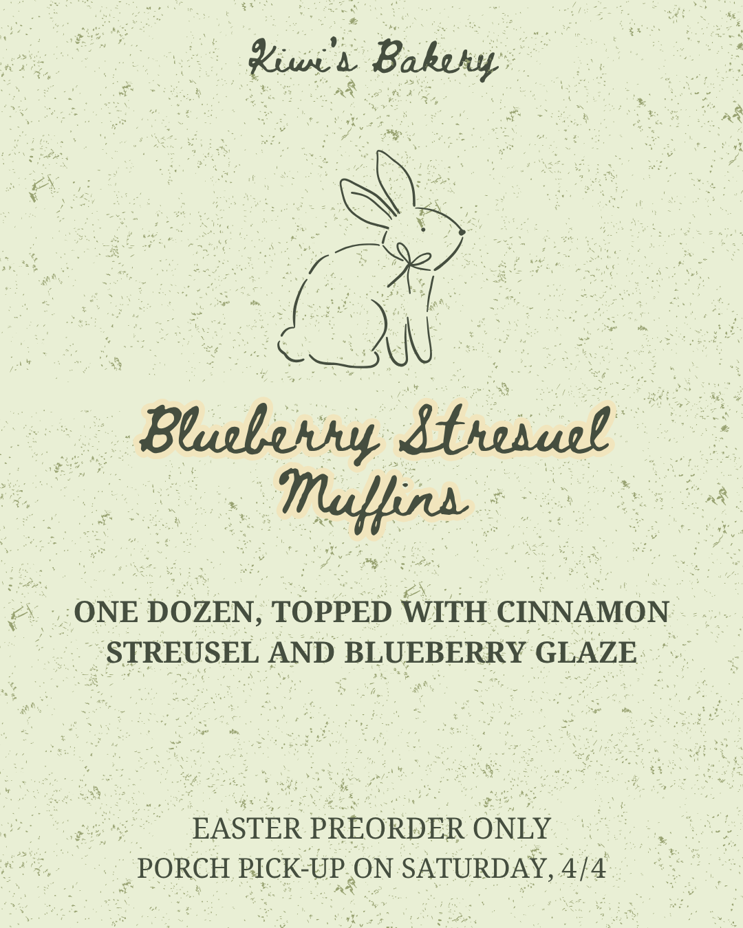 Blueberry Streusel Muffins