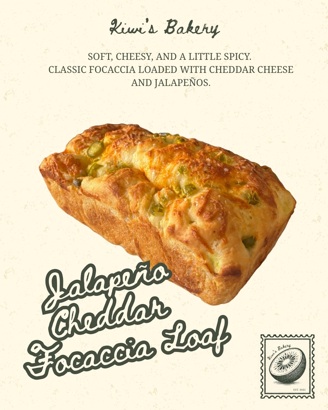 Jalapeno Focaccia Loaf