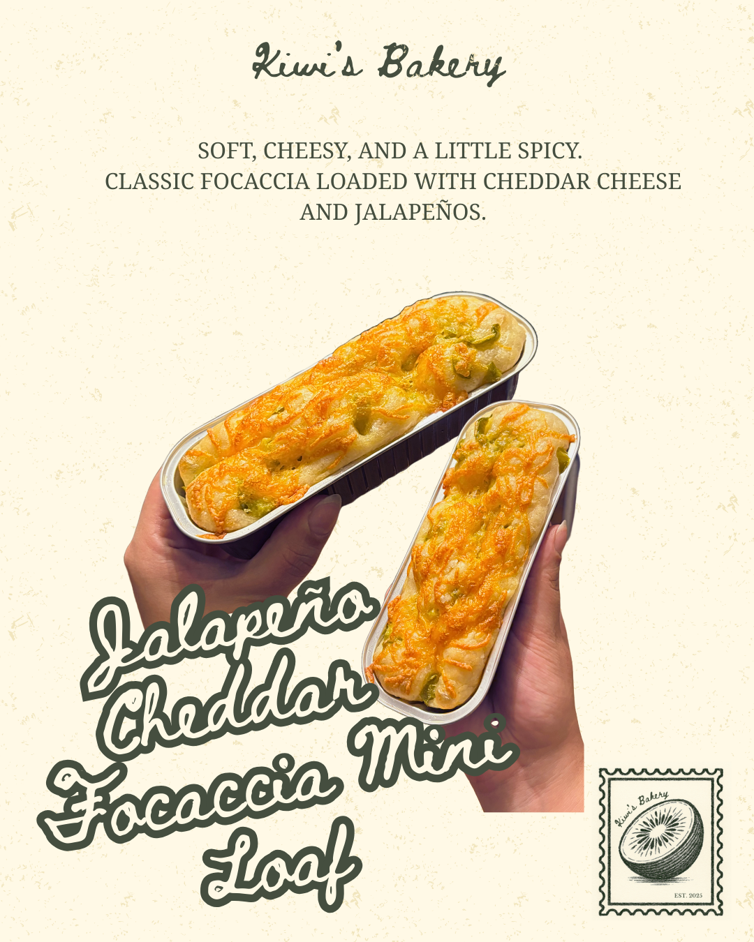 Mini Jalapeno Focaccia